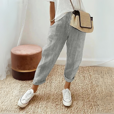 Lore Bequeme Hose mit elastischem Bund - Damen