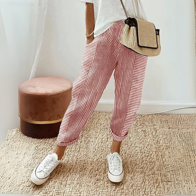 Lore Bequeme Hose mit elastischem Bund - Damen