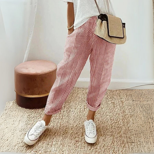Lore Bequeme Hose mit elastischem Bund - Damen