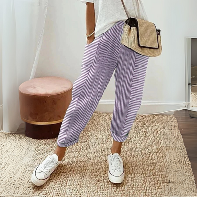 Lore Bequeme Hose mit elastischem Bund - Damen