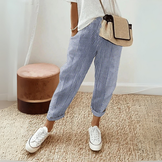 Lore Bequeme Hose mit elastischem Bund - Damen