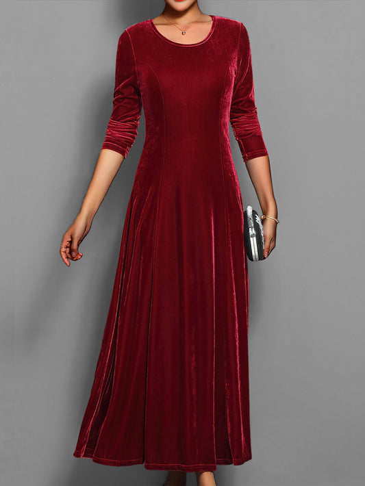 Julia | Damen Slim-Fit-Kleid in voller Länge für besondere Anlässe