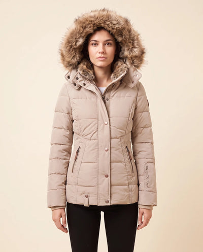 Iris Steppjacke wattiert mit Kapuze