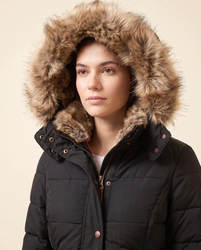 Iris Steppjacke wattiert mit Kapuze