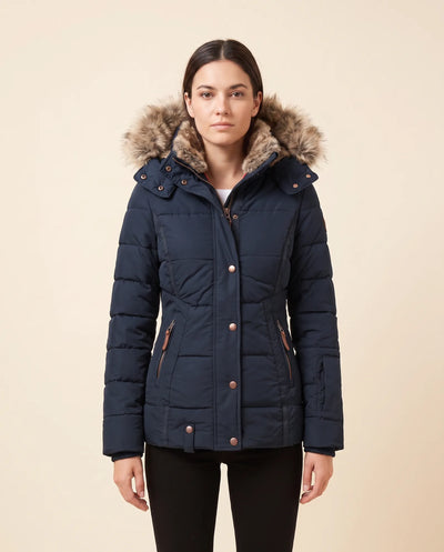 Iris Steppjacke wattiert mit Kapuze