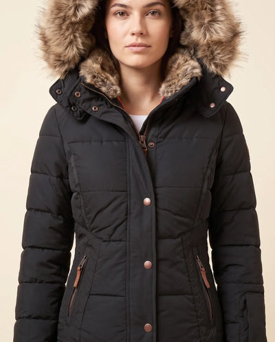 Iris Steppjacke wattiert mit Kapuze