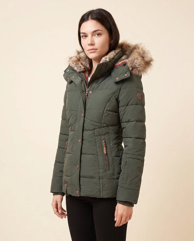 Iris Steppjacke wattiert mit Kapuze