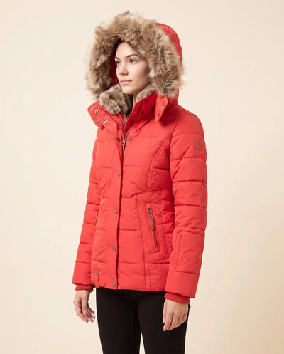 Iris Steppjacke wattiert mit Kapuze