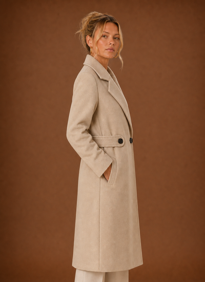 Damen Trenchcoat in Dreiviertellänge