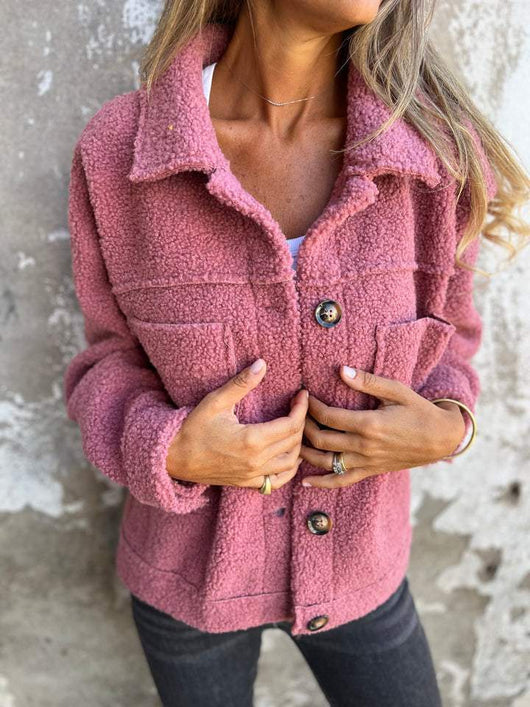 Lena | Kuschelige Jacke mit Innenfutter Damen