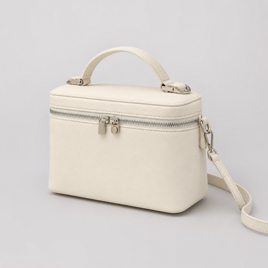 Winslade Box Bag in ivory